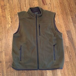 Filson XXL Olive Green Knit Vest - Like New!
